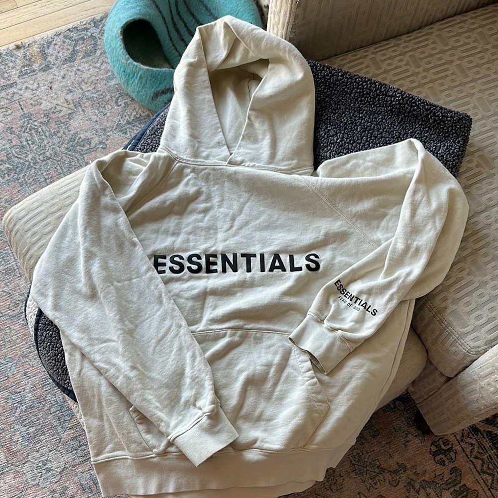 Essentials Cream Hoodie